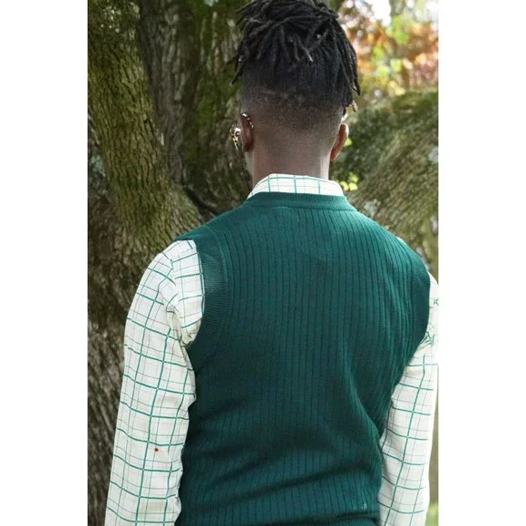 1970's - 1980's Donald's Fruit of the Loom Ribbed Sweater Vest